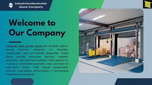 Industrial Roller Shutter Doors: Strong, Secure, and Durable for Warehouses