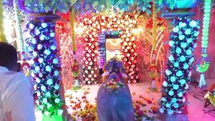 बारालिंग महादेव मंदिर तामसा येथे 300 क्विंटल ची भाजी 100 क्विंटल च्या भाकरीची पंगत मागील दीडशे वर्षाची परंपरा