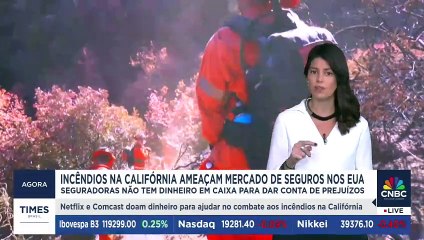 Incêndios na Califórnia ameaçam setor de seguros nos EUA; confira análise de Mariana Almeida