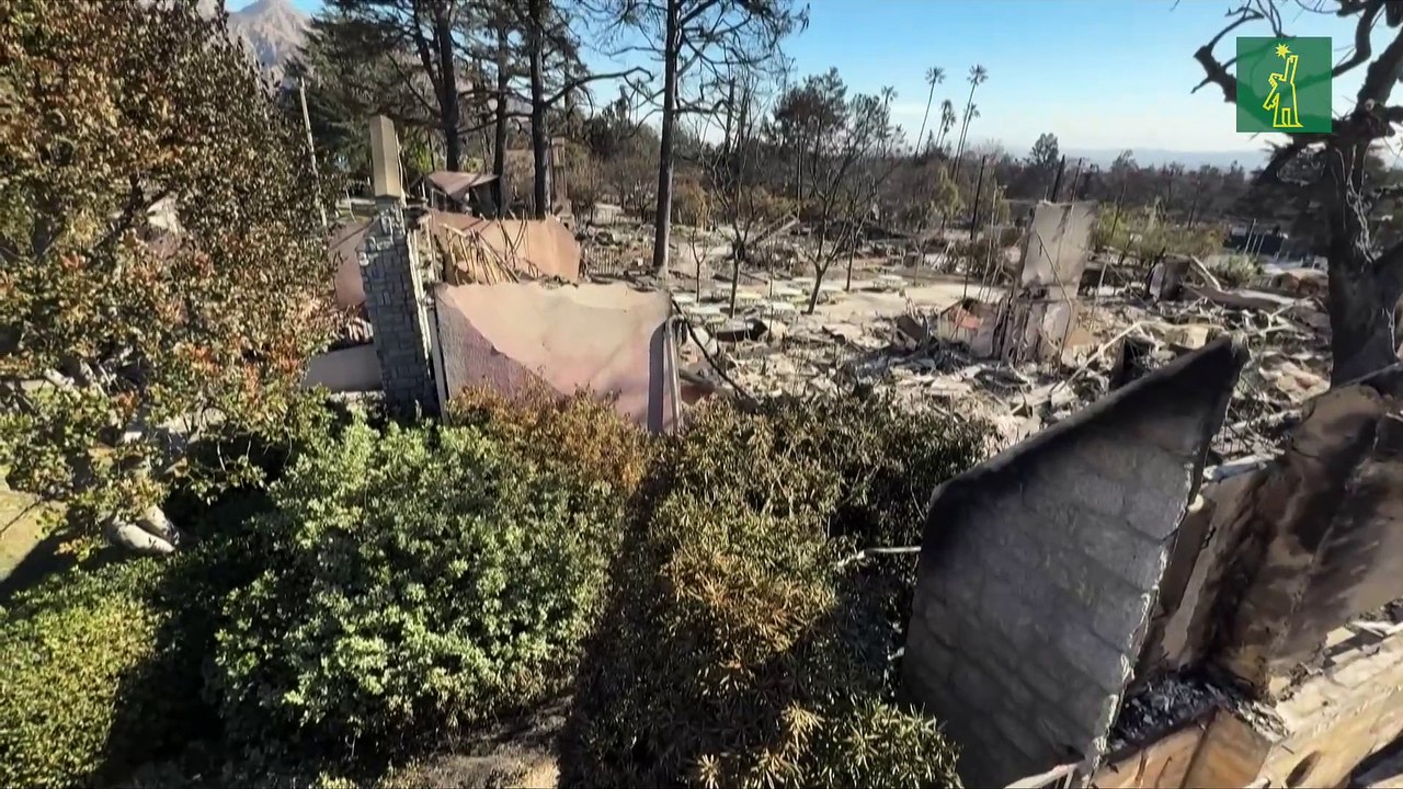 Los Ángeles enfrenta el peligro de nuevos incendios por fuertes vientos cálidos