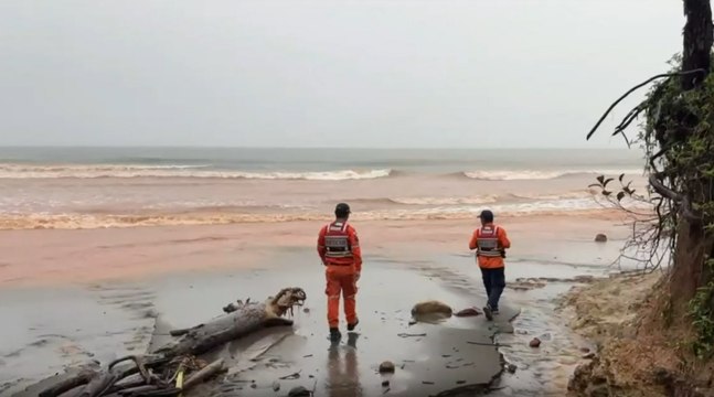 Sinaproc mantiene aviso de vigilancia por fuertes vientos y oleajes en el país