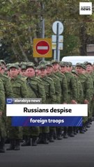Russians despise foreign troops