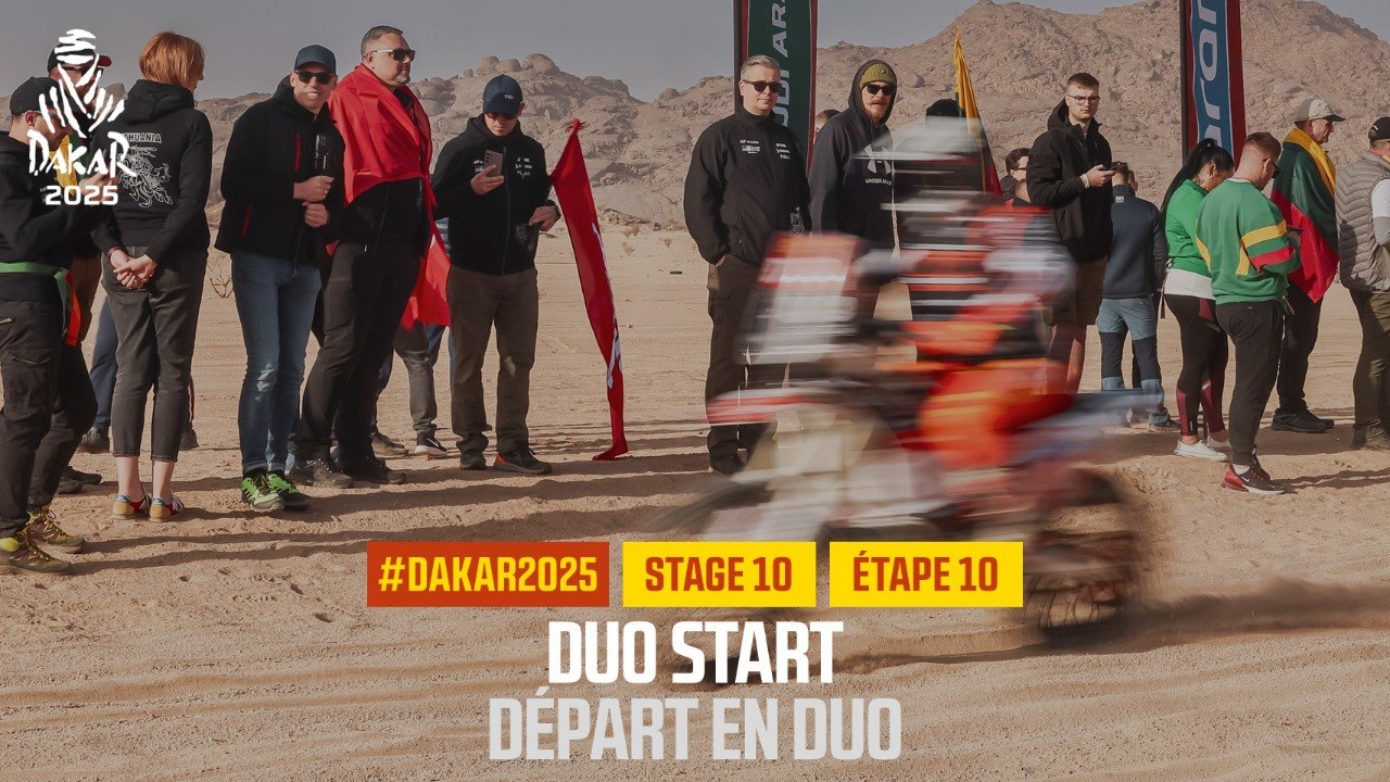 Duo start  - Stage 10 - #Dakar2025