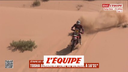 Docherty remporte la 10e étape, Sanders assure en tête du général - Dakar - Motos