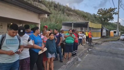 Usuarios del transporte en Altos de Los Lagos afectados por paro de conductores
