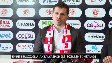 Emre Belözoğlu, Antalyaspor'la sözleşme imzaladı