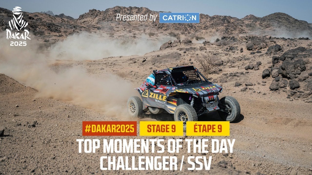 Dakar 2025: Mejores momentos de la etapa 9 de Challenger⁄SSV