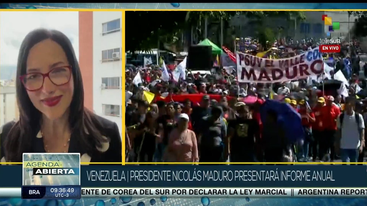 En Venezuela el pdte. Maduro presentará su mensaje anual a la nación