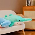 Lovely soft plush hammerhead shark sawtooth shark ocean series animal toy.