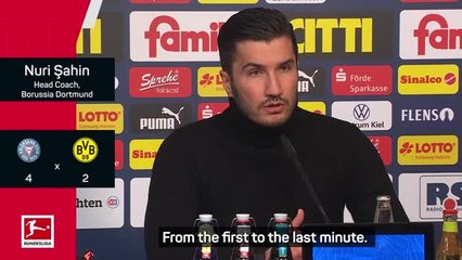 Sahin blasts 'absolutely disgraceful' Dortmund defeat