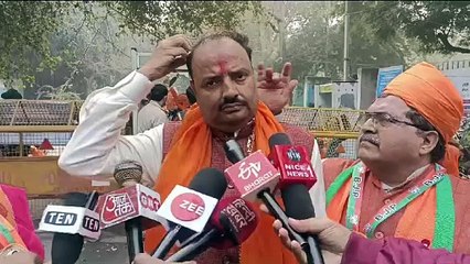 लक्ष्मी नगर विधानसभा से भारतीय जनता पार्टी के उम्मीदवार अभय वर्मा ने किया नामांकन