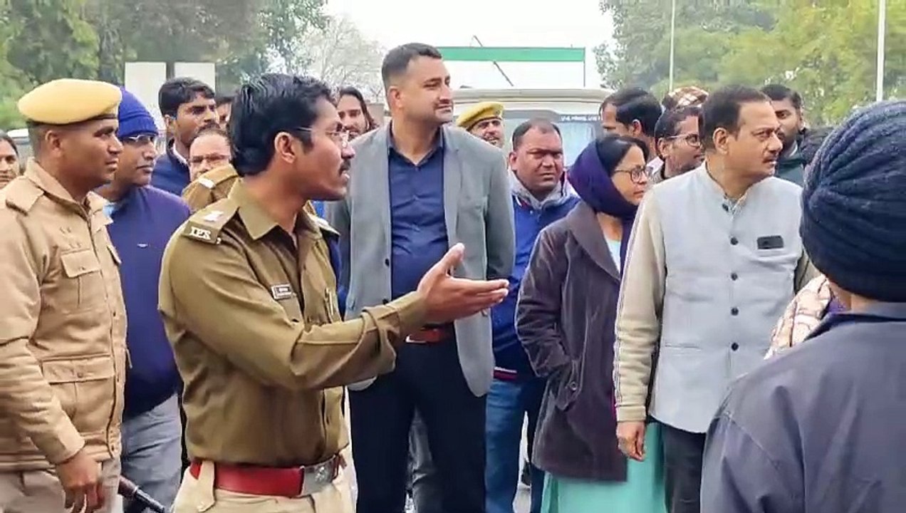 थर्मल पॉवर प्लांट धौलपुर में बाॅयलर फटने की घटना के सम्बन्ध में की माॅक ड्रील, सभी विभागों की दिखी मुस्तादी