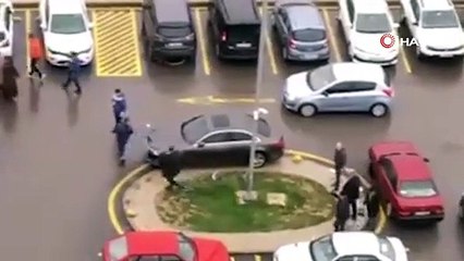 İSS çalışanları vatandaşa tekme tokat saldırdı