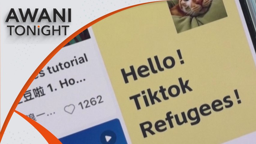 AWANI Tonight: TikTok refugees' flock to China's Rednote before Jan 19 ban