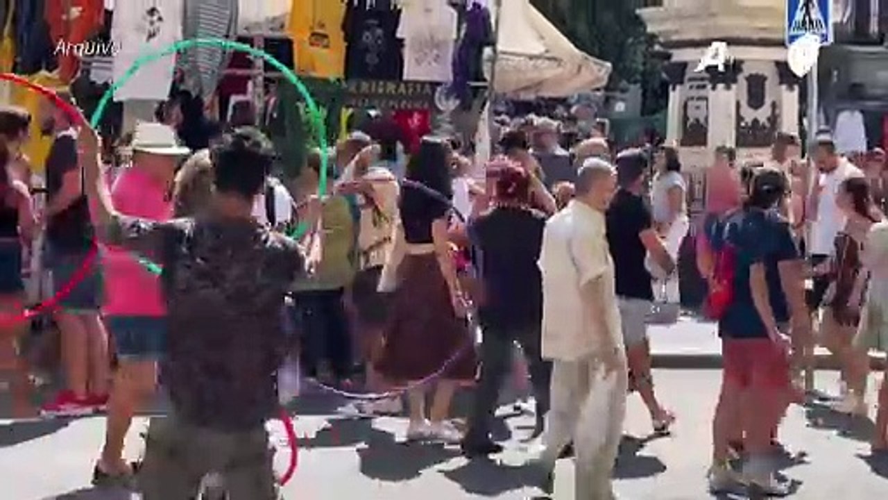 Espanha recebeu em 2024 um recorde de 94 milhões de turistas estrangeiros