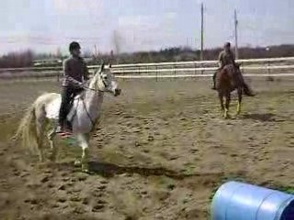 julie et mhée au saut
