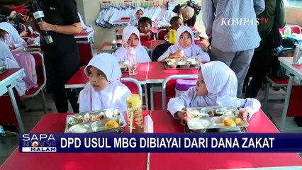 DPD Usulkan Biaya Makan Bergizi Gratis dari Dana Zakat, DPR: Kalau Iuran, Bukan Gratis!