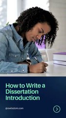 Simplifying dissertation introductions with Owlisdom.