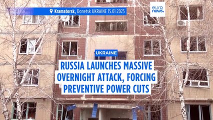 Ukraine introduces preventive power cuts after massive Russian missile attack