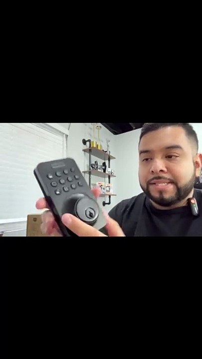 Smart Door Handle Lock with Keypad: Kucacci Keyless Entry Door Lock - Smart Lock for Front Door - Electronic Door Lock with Digital Keypad - Exterior Code Door Lock - Easy Installation