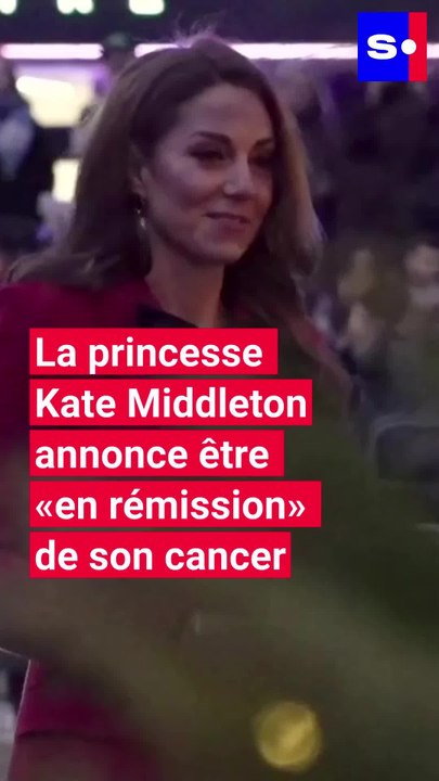 La princesse Kate Middleton annonce être « en rémission » de son cancer