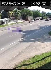 Joven sufre problema de salud cuando viajaba en su moto