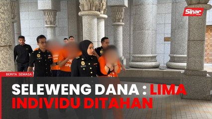 Seleweng dana pelaburan RM104 juta, SPRM tahan lima individu