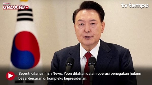 Presiden Korea Selatan yang Dimakzulkan Yoon Suk Yeol Dijebloskan ke Penjara Usai Diinterogasi