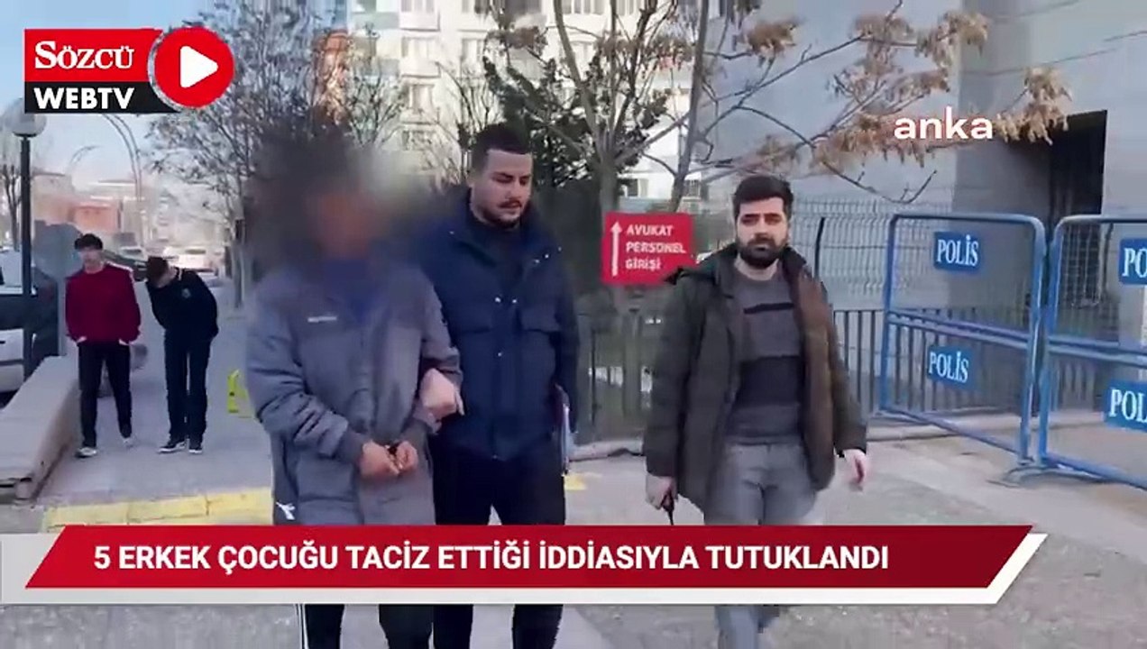Antrenör, 5 erkek çocuğunu taciz ettiği iddiasıyla tutuklandı