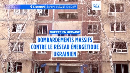 Bombardements massifs contre le réseau énergétique ukrainien