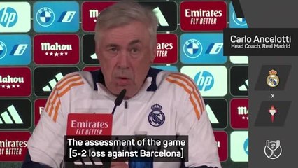 Madrid lacked commitment in El Clasico, claims Ancelotti