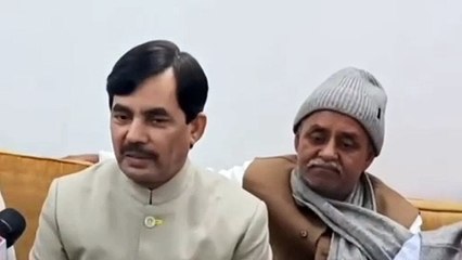 बिहार में चाचा पॉलटिक्स पर बीजेपी नेता शहनवाज हुसैन ने राजद को बताया लालू , तेजस्वी , तेजप्रताप व मीसा का अलग-अलग राजद ।