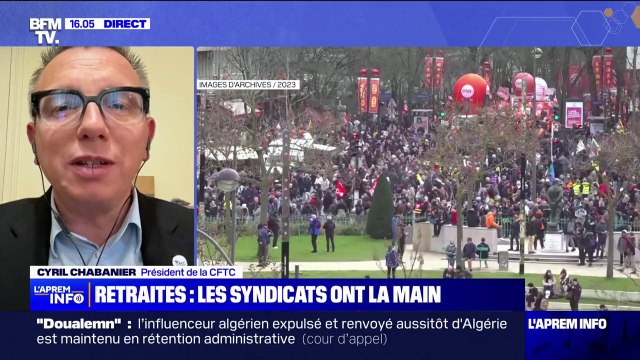 Retraites: Je ne vais pas dire que je suis optimiste, mais en tout cas je suis volontariste , assure Cyril Chabanier (président de la CFTC)