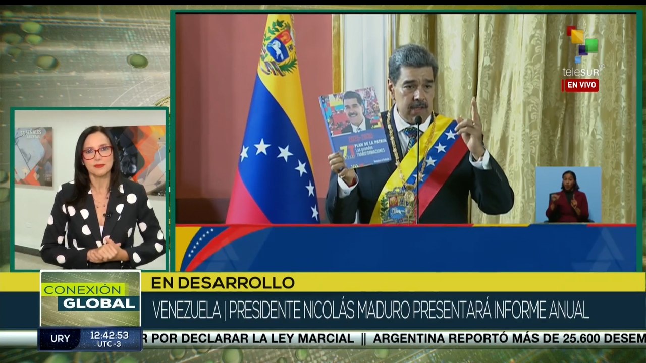 Pdte. Maduro presentará este miércoles su mensaje anual