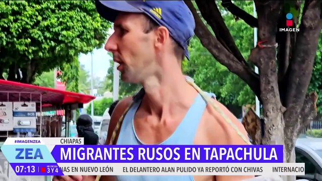 Francotirador ruso en contra de la guerra en Ucrania vive de limosnas en Chiapas