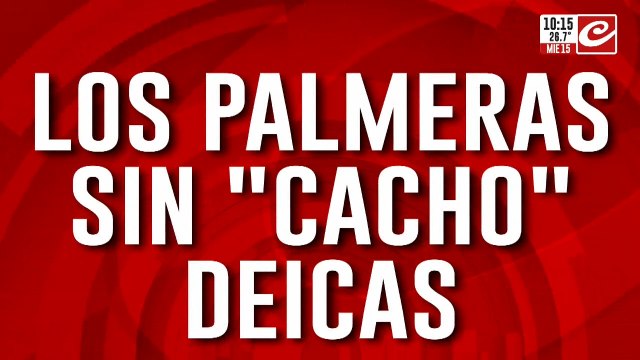 Los Palmeras sin Cacho Deicas... ¿el cantante abandona la banda para siempre?