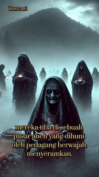 KISAH HOROR PASAR HANTU DIGUNUNG LAWU