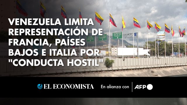 Venezuela limita representación de Francia, Países Bajos e Italia por conducta hostil