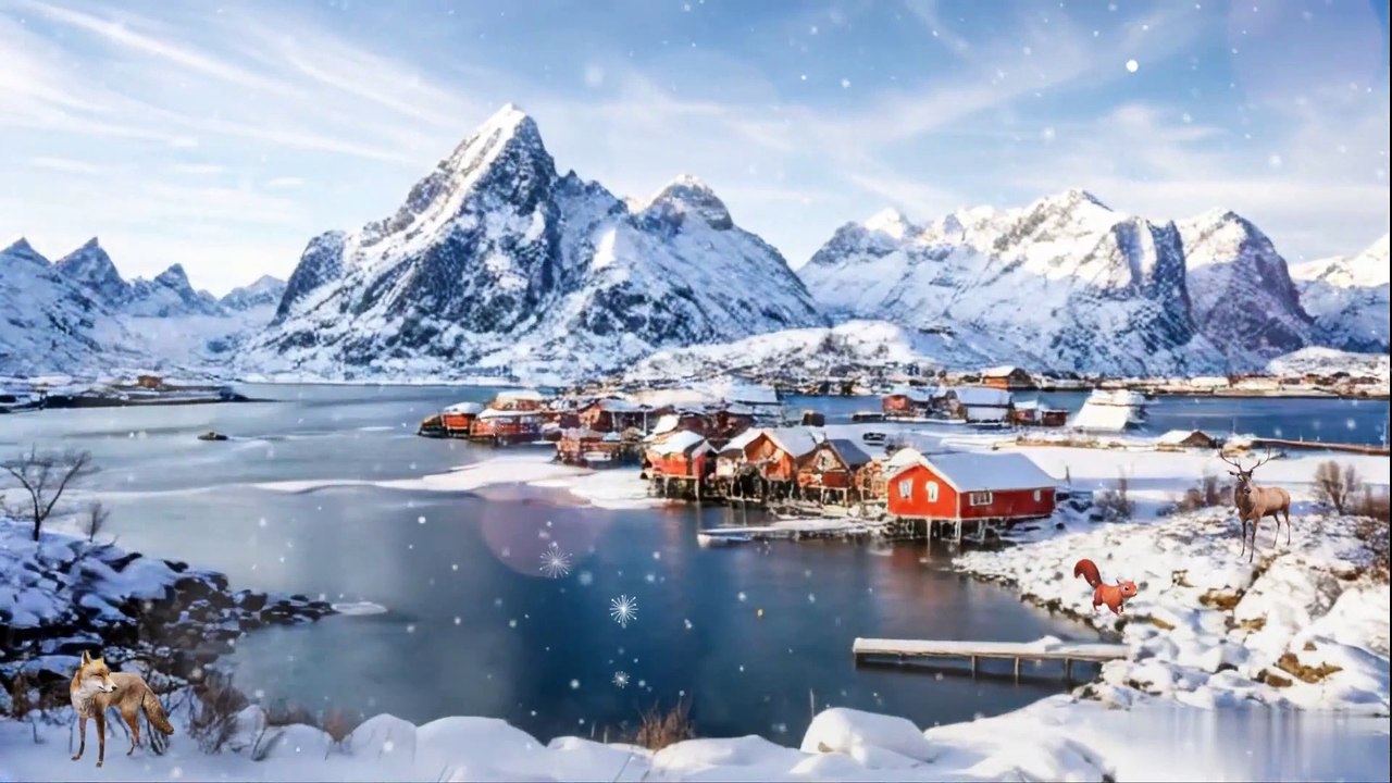 Relaxing Winter Jazz Music on a Snowy Day ⛄ Cozy Ambiance for Winter Relaxation