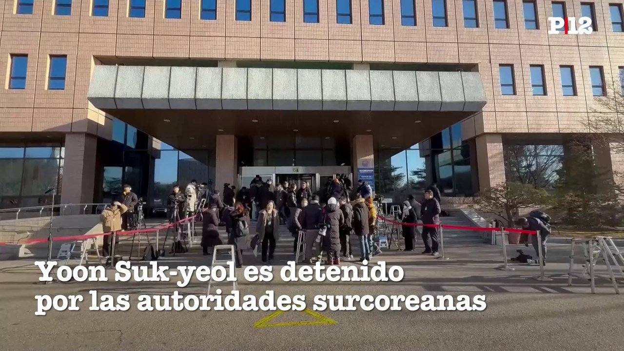 Yoon Suk-yeol es detenido por las autoridades surcoreanas