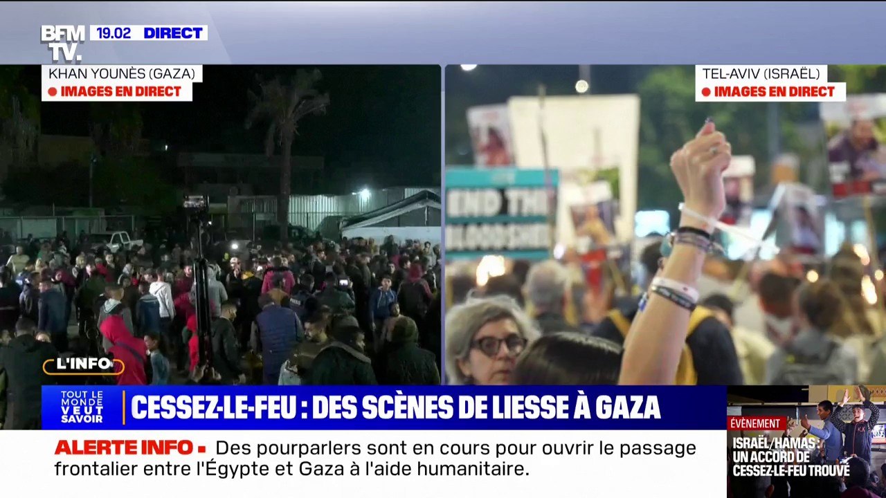 Trêve à Gaza: Israël indique que des questions restent "à régler" et dit espérer conclure l'accord "cette nuit"
