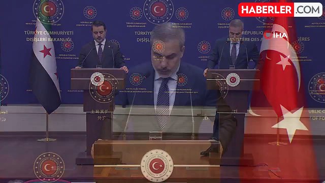 Dışişleri Bakanı Hakan Fidan'dan Suriye'ye Yönelik Açıklamalar