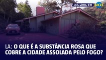 O que é a cor rosa que cobre Los Angeles devastada pelo fogo?