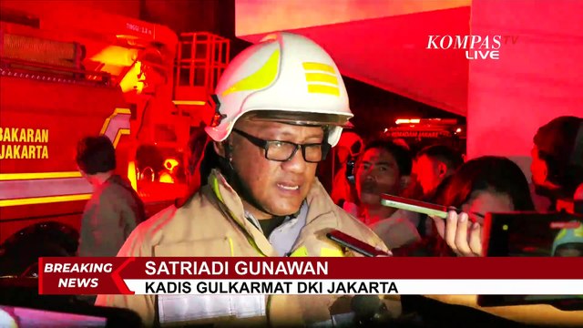 Gulkarmat Ungkap Titik Mula Kebakaran Glodok Plaza Jakbar hingga Kendala Pemadaman Api