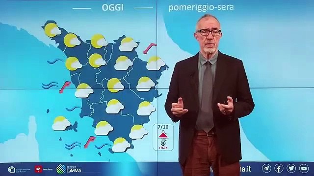 Meteo, le previsioni in Toscana per mercoled? 15 e gioved? 16 gennaio