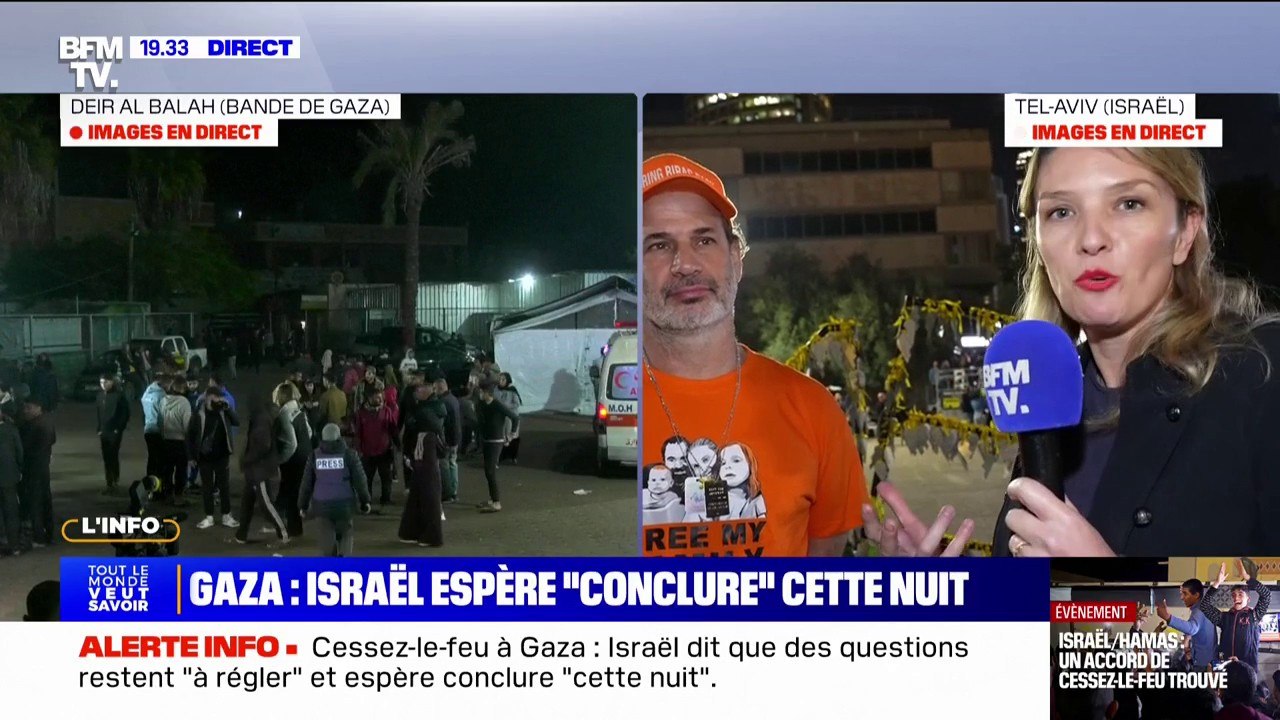 "On espère les voir revenir en vie":  Les familles d'otages israéliens restent prudentes après l'annonce d'un accord de cessez-le-feu entre Israël et le Hamas