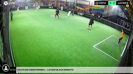Faute de Christopher L - Lavoix Black Knights
