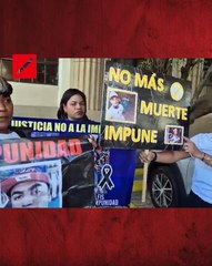 Madres de víctimas de homicidios exigen justicia frente al Palacio de Justicia de Ciudad
