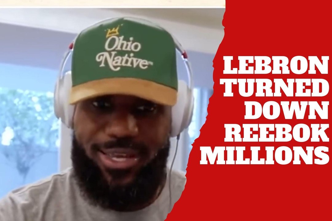 Incredible! LeBron James reveals how he turned down a multimillion-dollar offer from Reebok in high school on the Kelce brothers' 'New Heights' podcast
