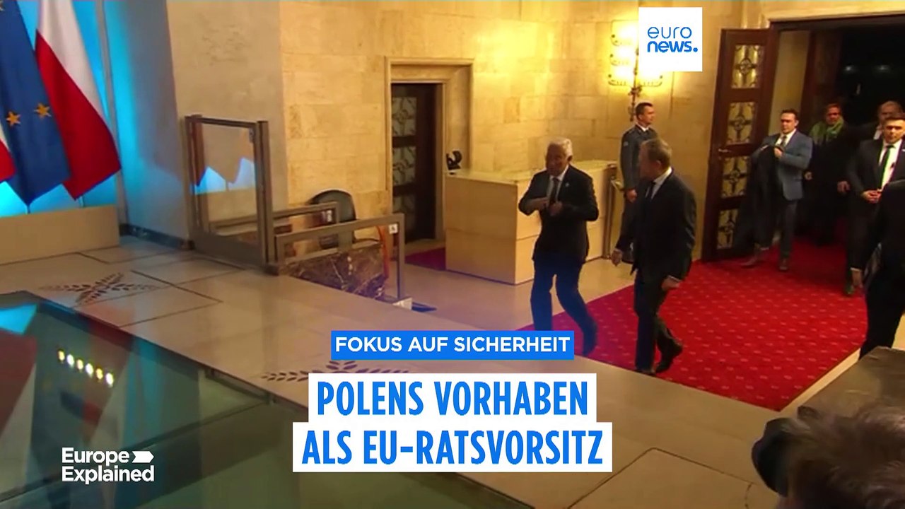 Fokus auf Sicherheit: Polens Pläne für seine EU-Ratspräsidentschaft